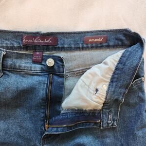 Gloria Vanderbilt Amanda 14P Short High Rise Straight Jeans